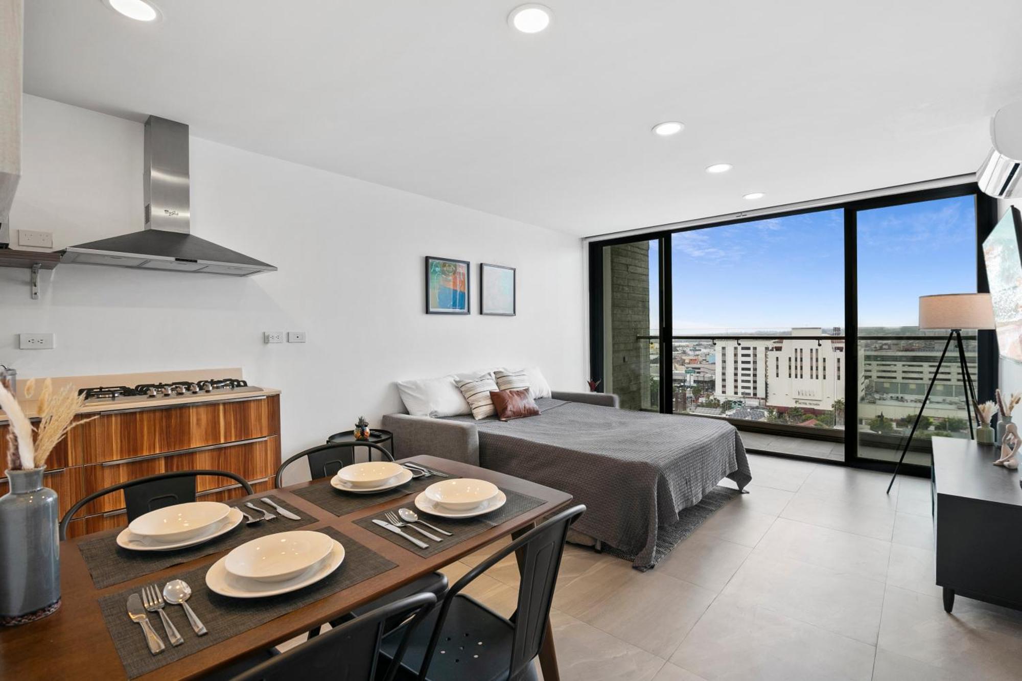 Downtown Apartment With Balcony City View, Gym & Lounge Tijuana Zewnętrze zdjęcie